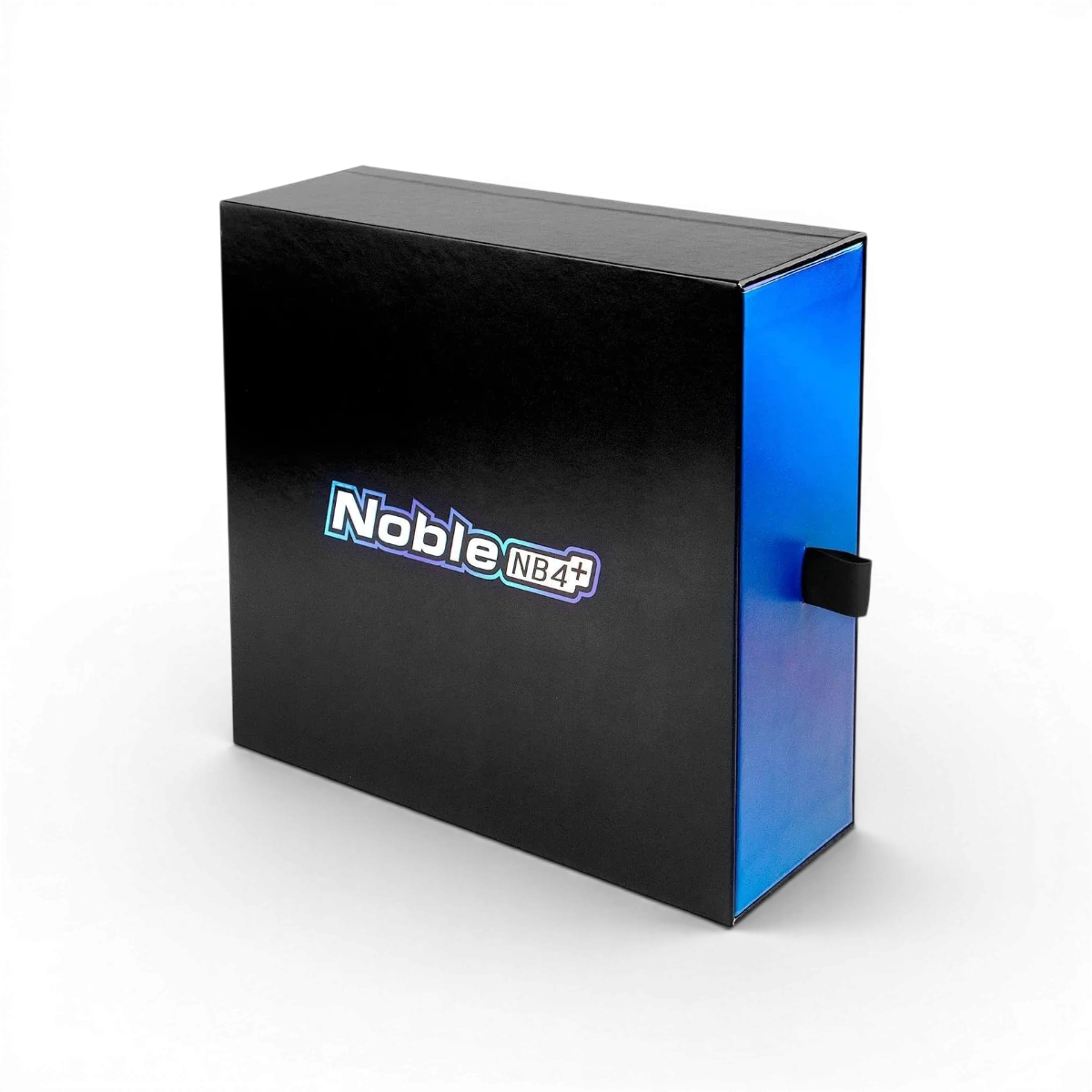 Radio Noble NB4+ Flysky avec récepteur FS002P, télécommande électronique pour télécommande RC, vue de l'appareil et du récepteur.