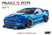 RC Drift Brushed - RMX 2.5 RTR Ford Mustang LBMT Blue - MST - 531904B