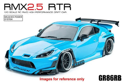 RC drift kartáčoval - RMX 2.5 RTR Toyota Gr86 RB Blue - MST - 531908LB