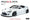 RC Drift Brushed - RMX 2.5 RTR Toyota GT86 86RB Blanche - MST - 531905W