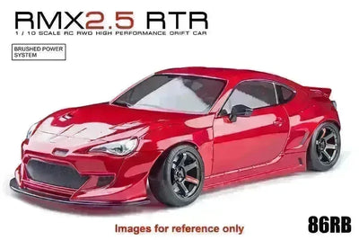 RC Drift kartáčoval - RMX 2.5 RTR Toyota GT86 86RB Red Candy - MST - 531905SR