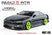 RC Drift bezszczotkowe - RMX 2.5
 RTR Toyota JZ3 Black - MST - 533901BK