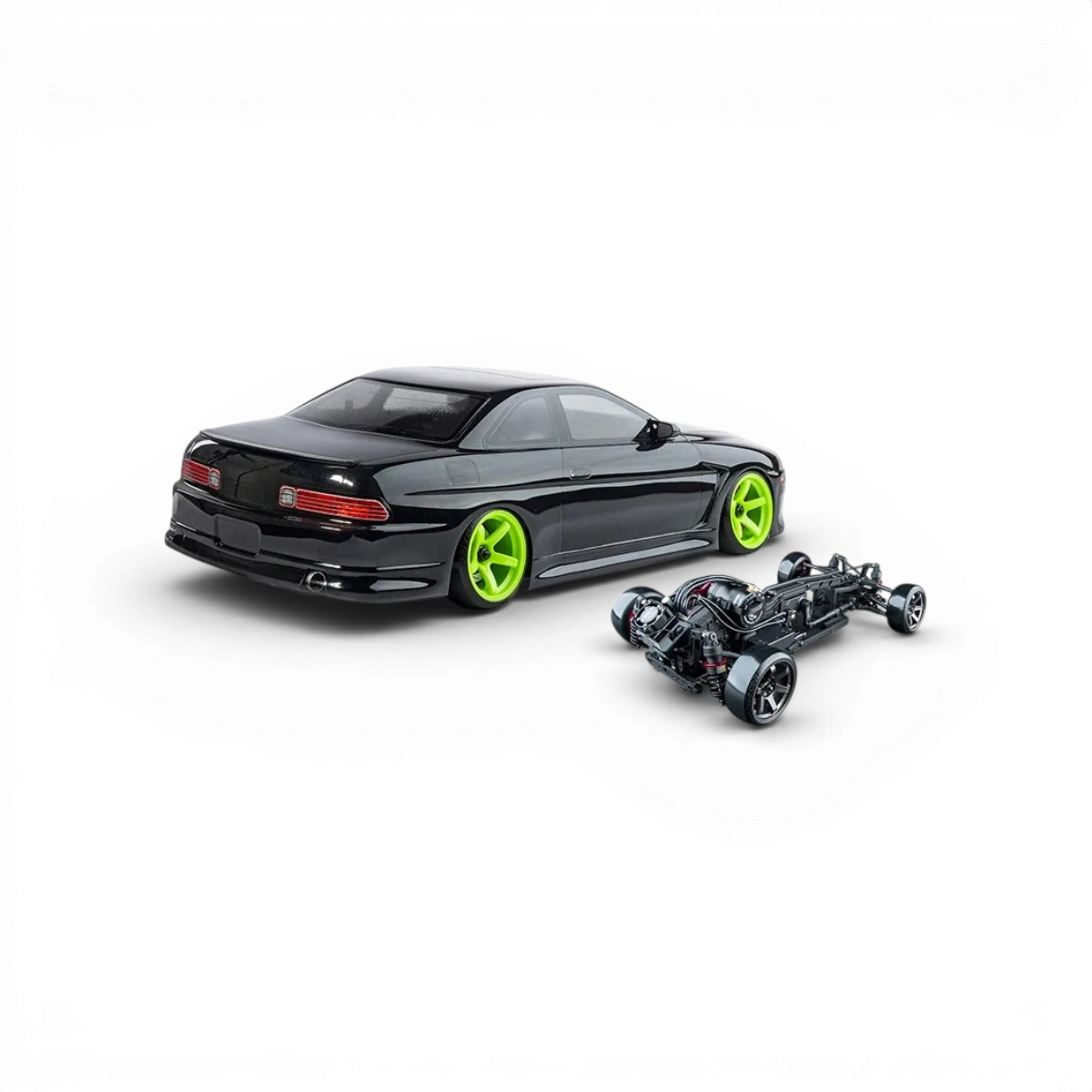 Voiture RC Drift Max Speed Technology RMX 4 RTR JZ3, brushless sensored, prête à rouler, vue de côté avec pneus larges et design sportif