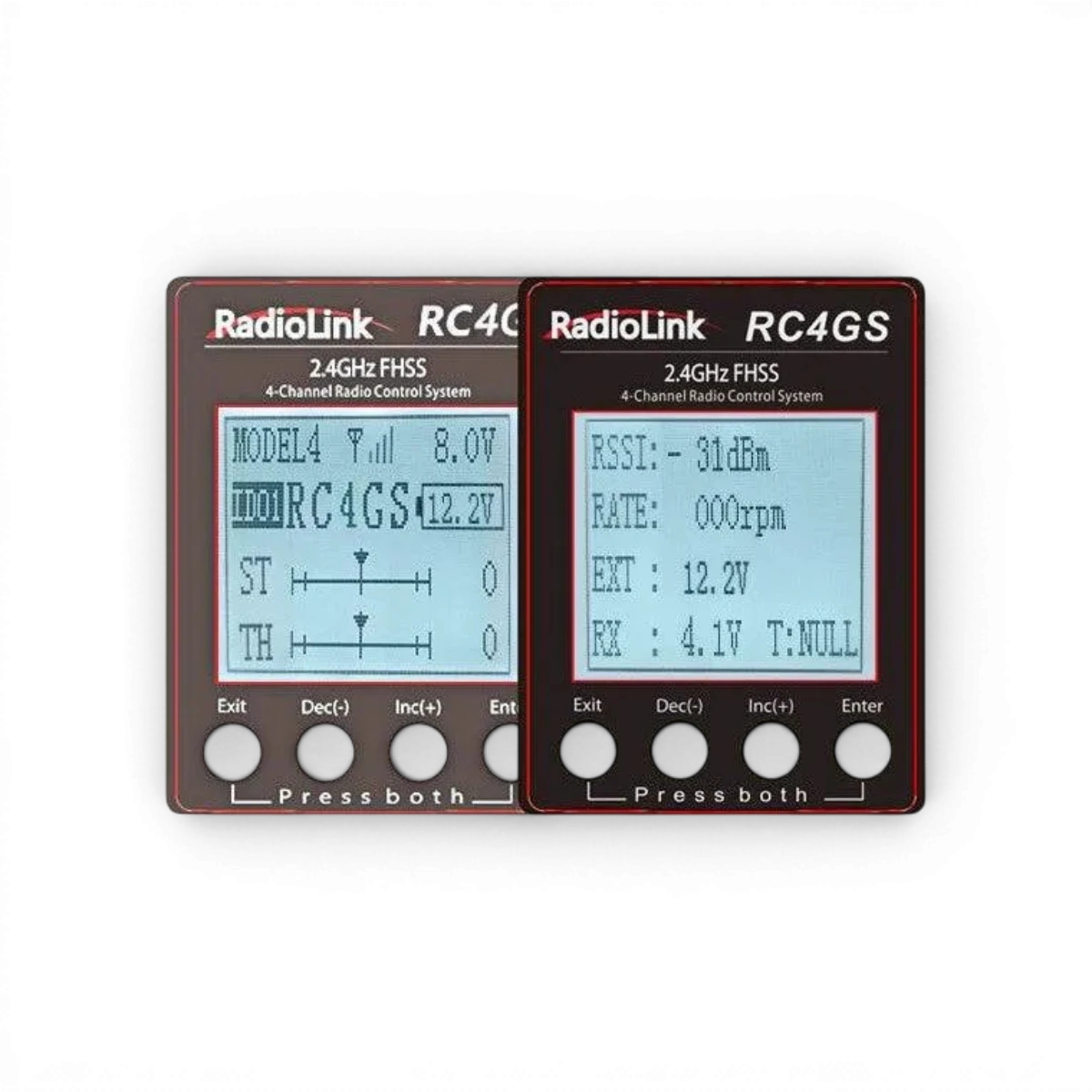 RC4GS V3 4ch + récepteur R6FG avec gyro intégré - Radiolink - DriftParadiZ