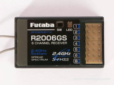Récepteur 6 voies R2006GS 2.4GHZ S-FHSS-FHSS - FUTABA - 01000658