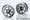 Felger Work R spec T7R emotion 30mm offset 9 (Black Metal Chrome) 