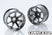Felger Work R spec T7R emotion 30mm offset 9 (Black Metal Chrome) 