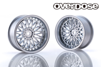 Llantas Yaba KING MESH 26mm +7 Cromo mate – OVERDOSE – OD2026c 