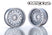 Cerchi Yaba KING MESH 26mm +7 Mat Chrome – OVERDOSE – OD2026c 