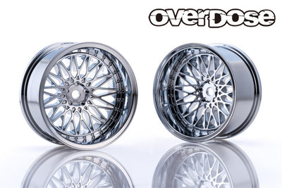 Llantas Yaba KING MESH 26mm +10 High Chrome – OVERDOSE – OD2029c 