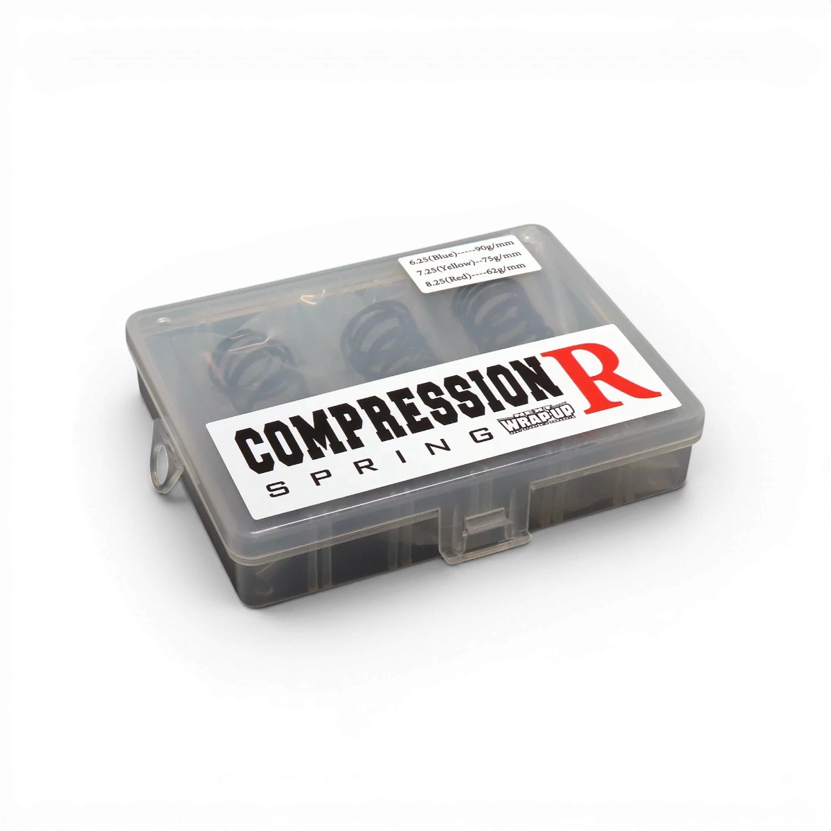 Ressort de compression Wrap-UP Next de 36 mm avec 3 jeux de spires (6,25/7,25/8,25 mm) pour applications mécaniques.