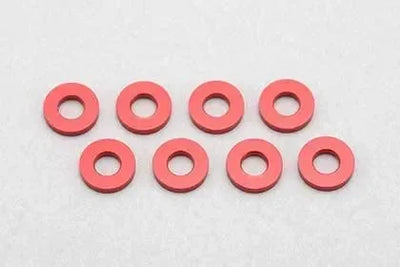 Rondelles 2.5x5x1 Rouges - YOKOMO - ZC-A2510RA