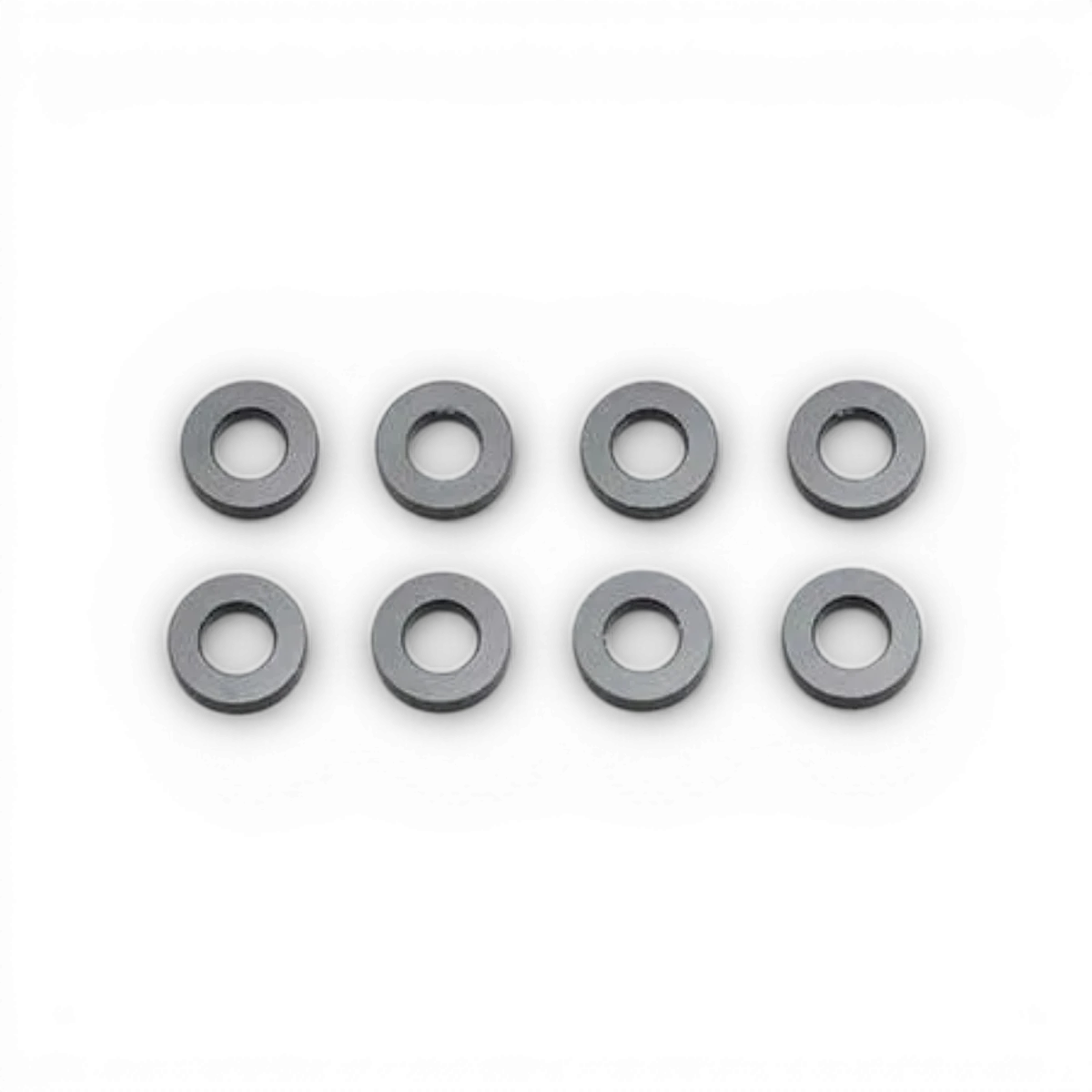 Rondelles 3x6x1,5mm noires de la marque Team Yokomo, pièces détachées pour modèles réduits ou voitures radio.