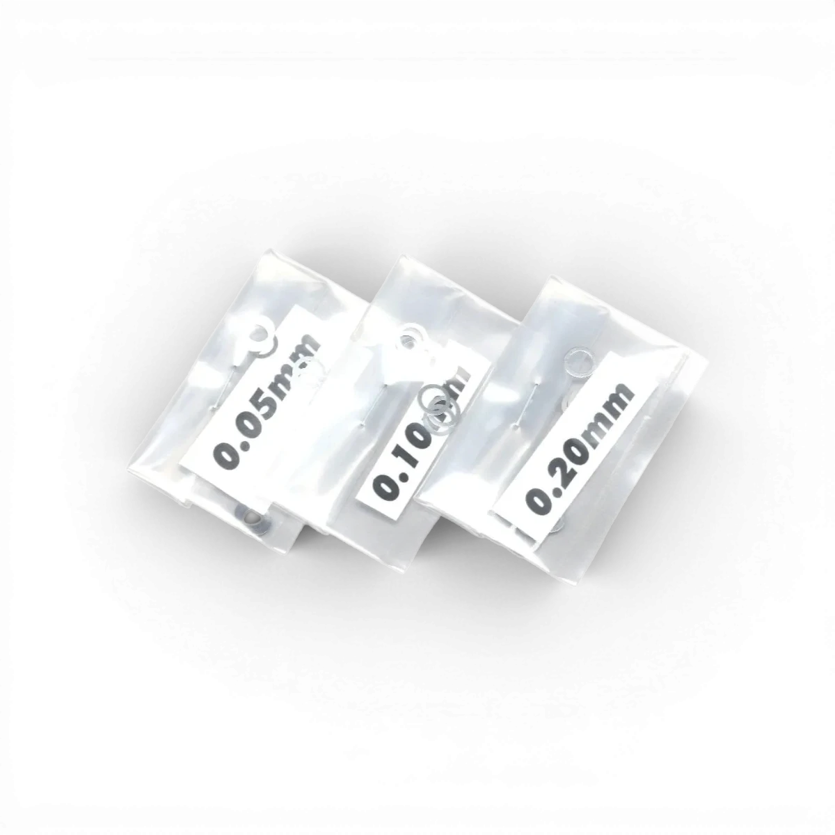 Rondelles/calles set φ4.0mm (0.05mm/0.10mm/0.20mm) - Yokomo - DriftParadiZ