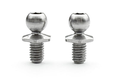 Rotules 4.3mm SPM Titanium Ball Stud S Size (short neck) – Rêve D – RT-006SNS