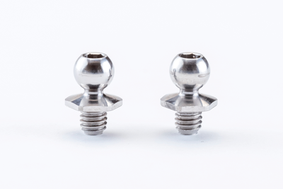 Articulações esféricas 4,3 mm SPM Titanium Ball Stud SS de pescoço curto – Rêve D –RT-006SN3