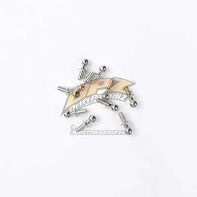 4,8 x 6 mm de cromo (10pcs) Juntas de bola de acero - 3Racing - 3RAC-BS4806S