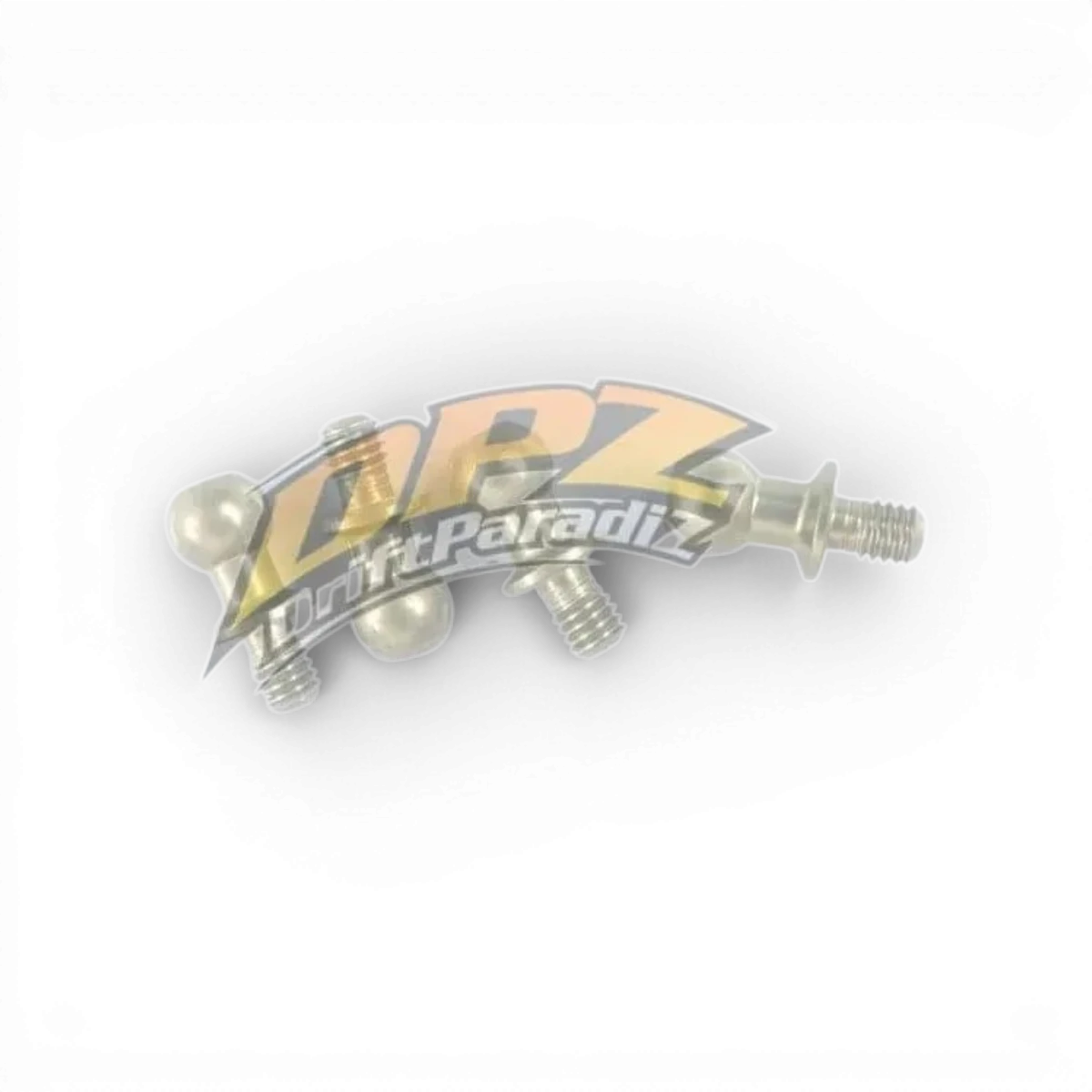Lot de 10 rotules en aluminium 4,8 x 4 mm traitées Teflon, pièces détachées pour véhicules 3 Racing Sakura.