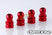 Shock shock in alluminio rosso - ammortizzatore hg - OVERDOSE - OD1528B