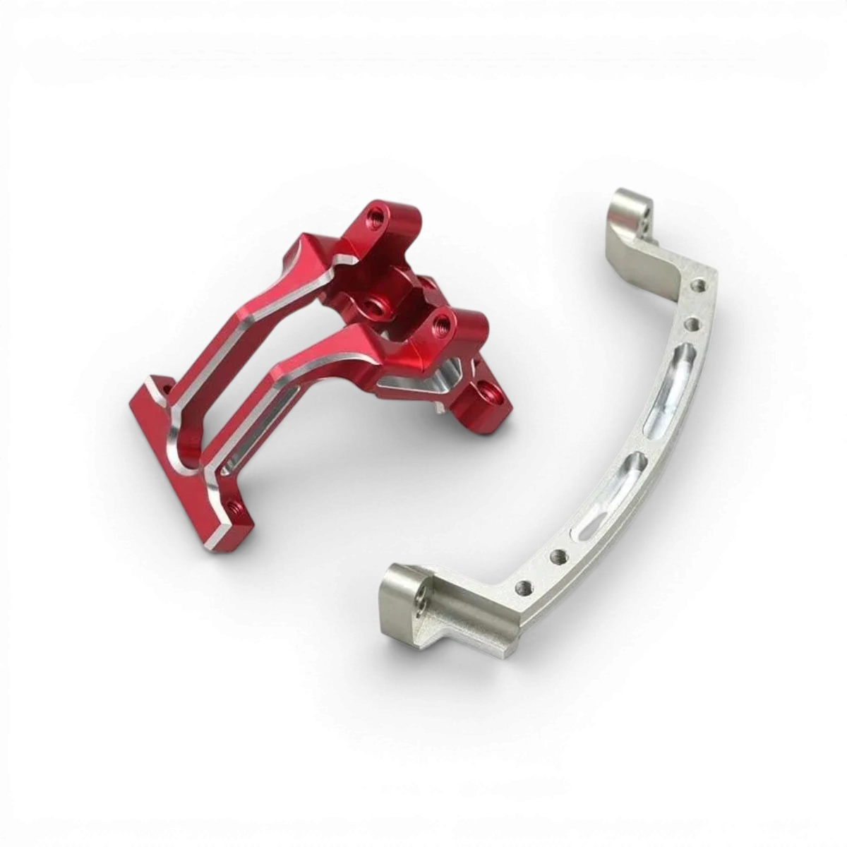 Pièce détachée rouge, direction à glissière V2 YD-2 légère, pour voiture RC Team Yokomo, en plastique durable.