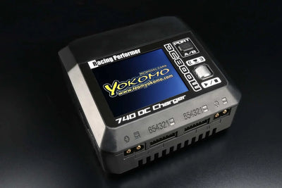 RP-740DC - Chargeur/Déchargeur DC 2x400W (800W en parallèle)  - Yokomo - RP-740DC