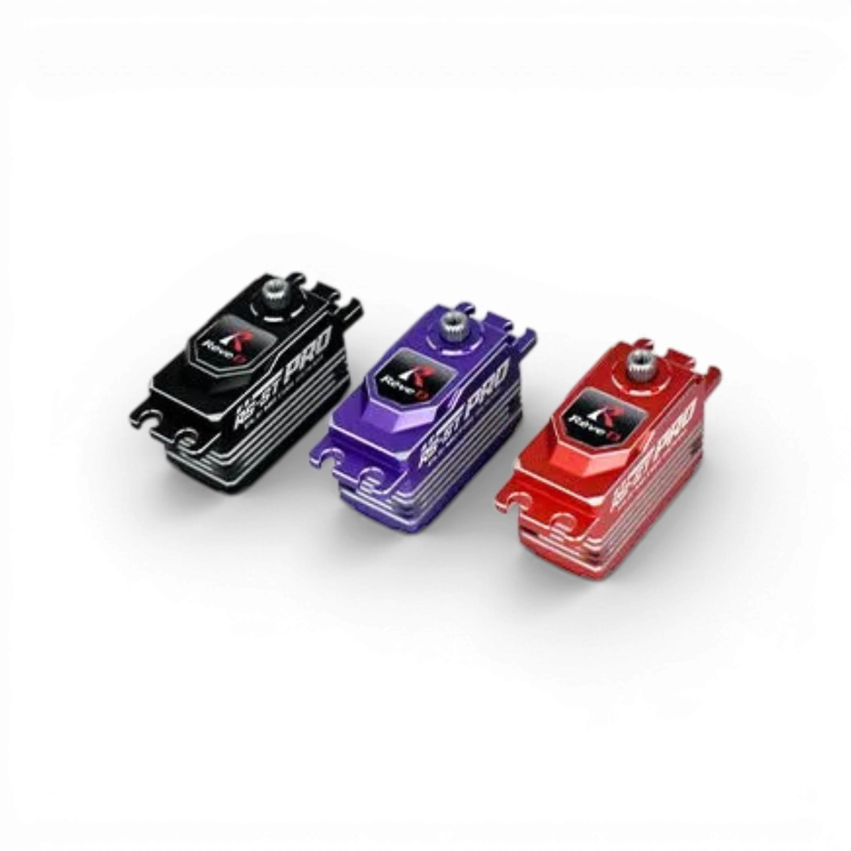 Servo programmable RS-ST PRO de Team Reve D pour électronique, conçu pour la drift RWD, visible avec composants électroniques.