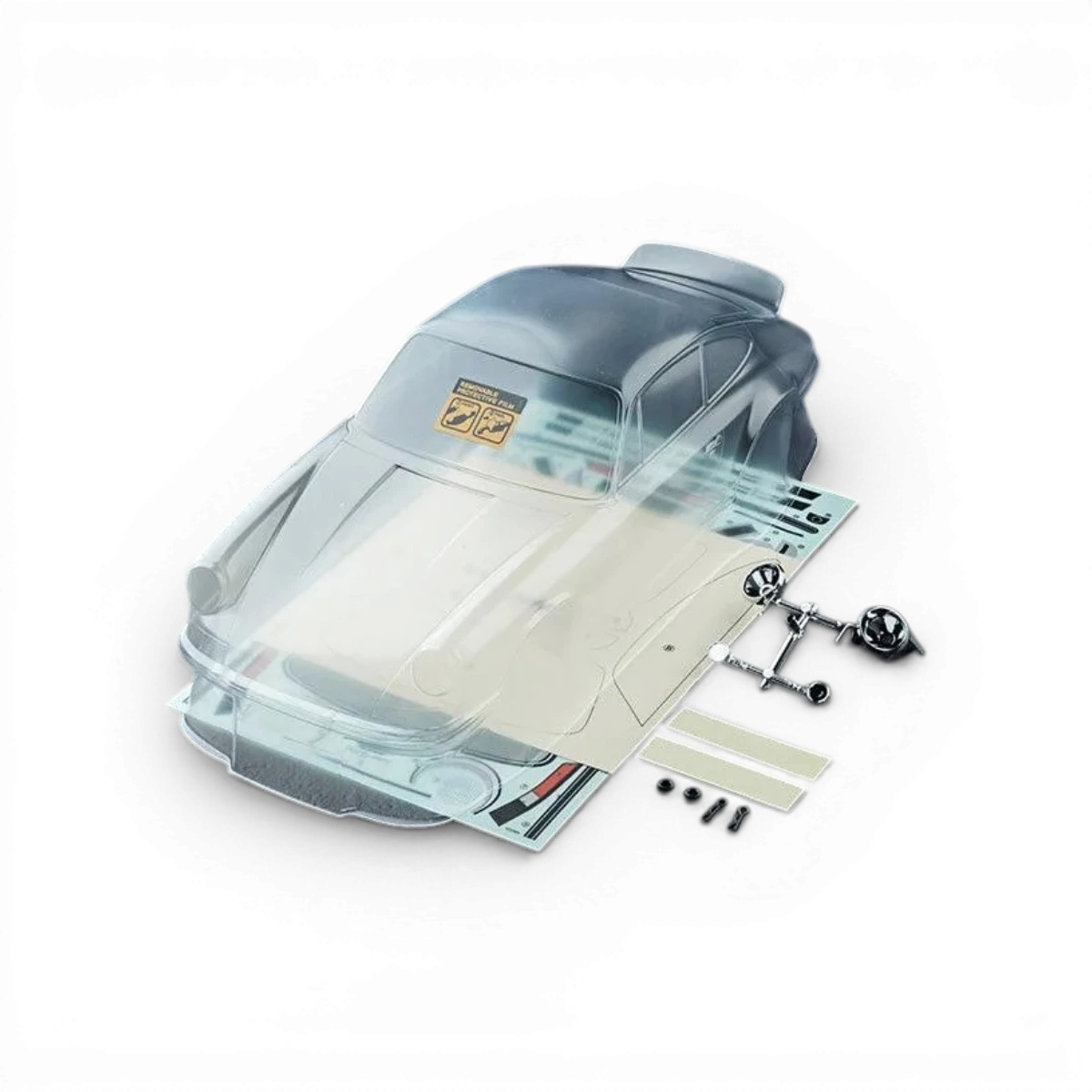 Carrosserie RS73 de Max Speed Technology, pièce de rechange pour véhicule radiocommandé, finition détaillée et design robuste.