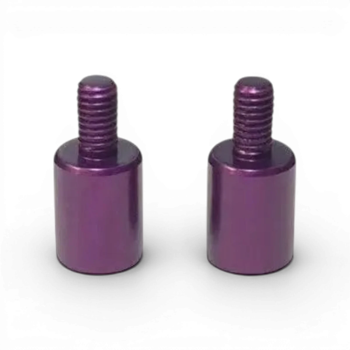 Extensions filetées S-line Topline, mâle et femelle 8mm en aluminium 7075 M3, pièces détachées robustes et légères.