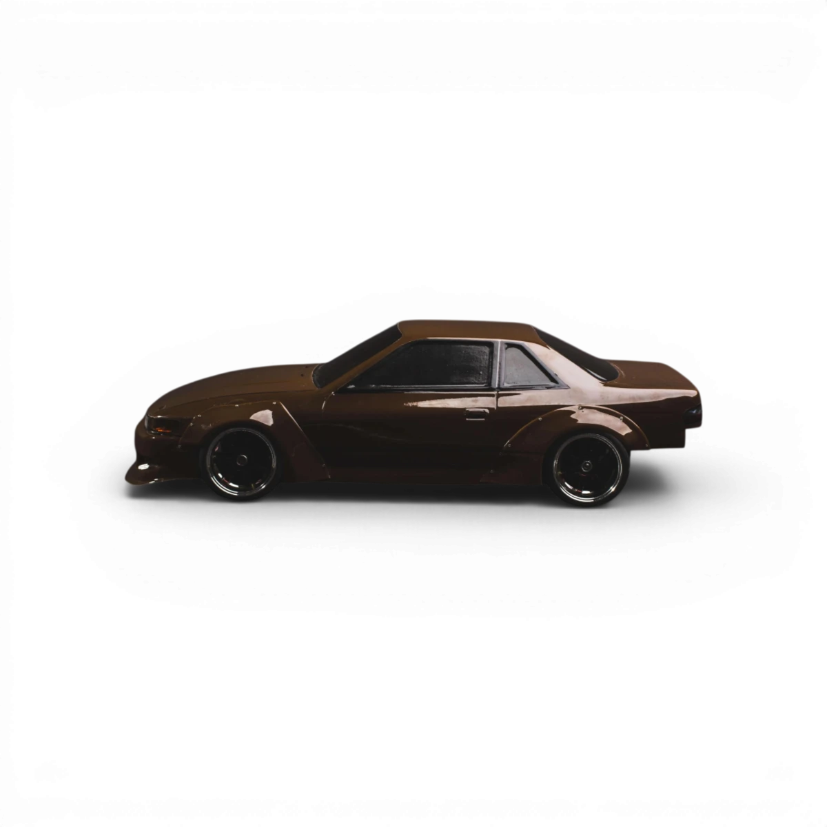 Kit carrosserie large S13 v1 RB pour voiture RC Aplastics, incluant ailes et pare-chocs pour drift.