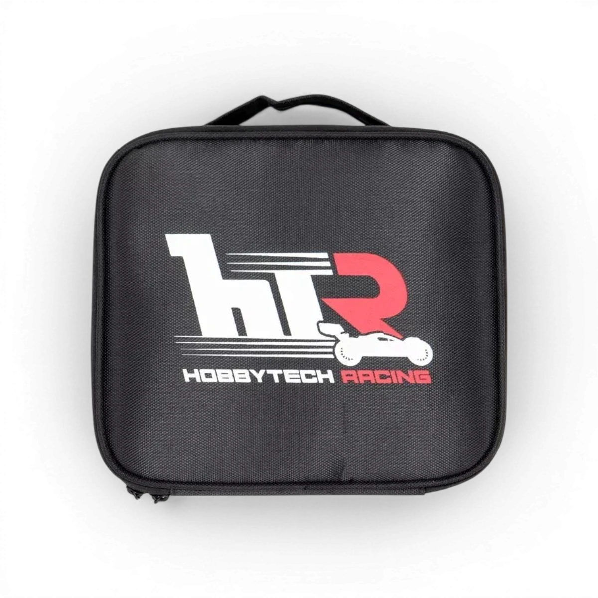 Sacoche de rangement modulable Hobbytech 25x23x10cm pour accessoires, en tissu durable avec compartiments ajustables.