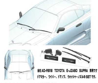 Set accessoire pour supra RB16 - ADDICTION - AD-RB16P1