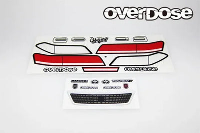 Set d'autocollants 3D Graphiques – Weld JZX100 MarkⅡ pour OD3917) - Overdose - OD3918
