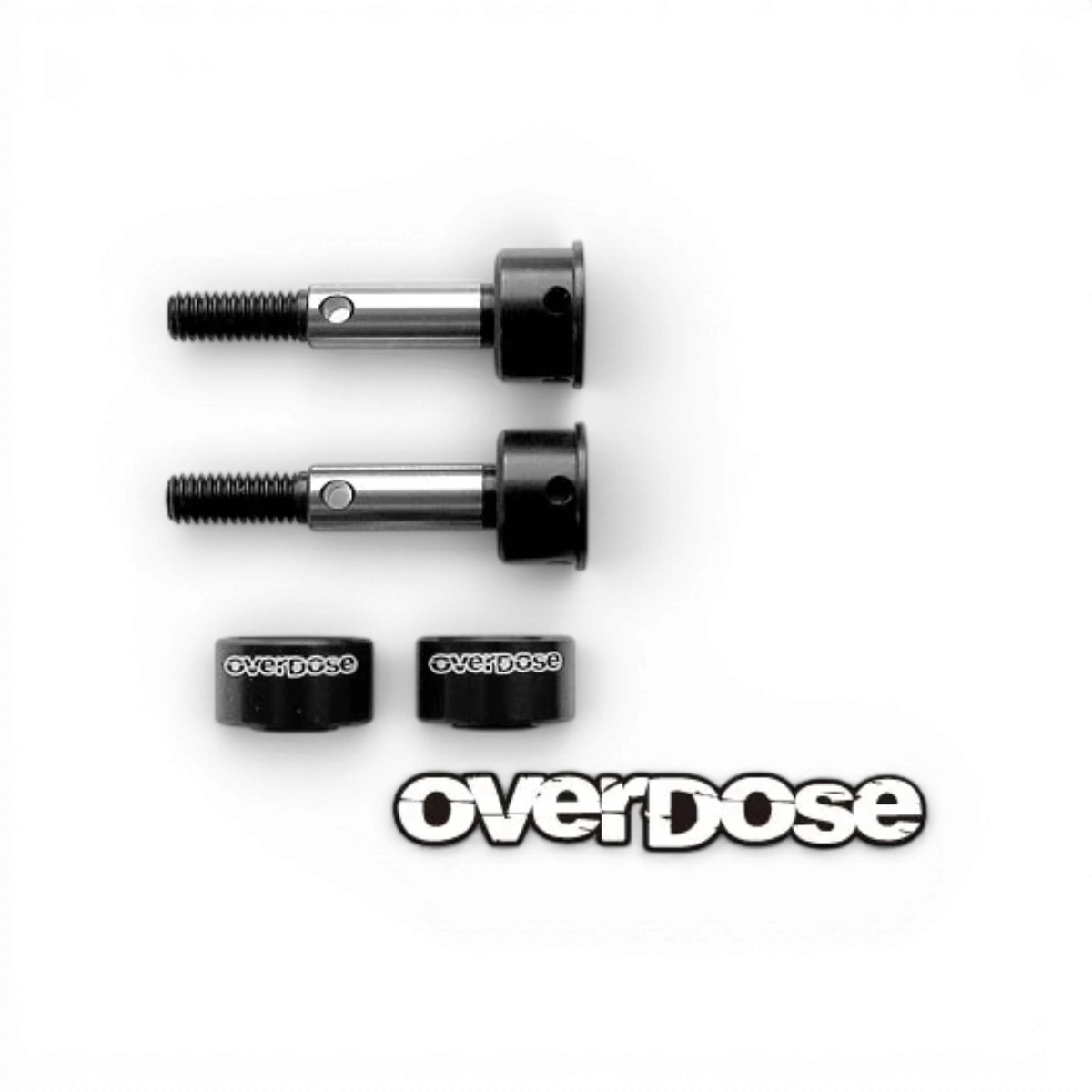 Set d’Axes de roue arrière Overdose (pour GALM ver.2) - OVERDOSE - DriftParadiZ