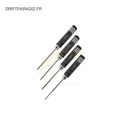 Set d'outils hexagonale 1.5/2.0/2.5/3.0mm - RC PARTS - RC11001