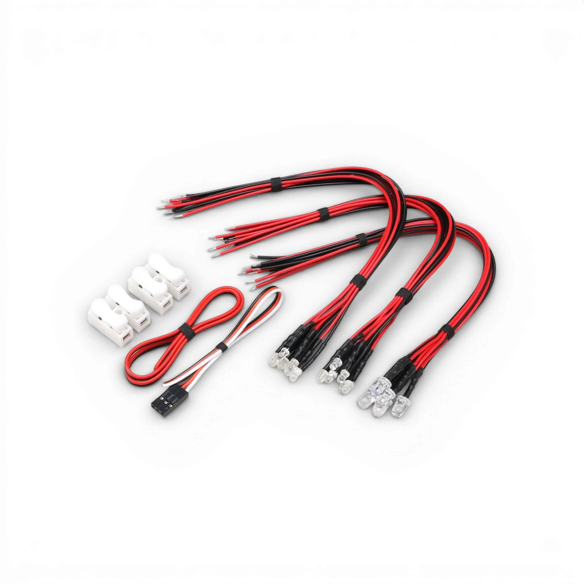 Ensemble de 18 LED pour carrosserie BN Sports JZX100 Mark II, accessoires de personnalisation pour voiture par Team Yokomo.