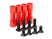 Set of Round Shaped 20mm Aluminum Poles for RDX Side Platform - Warp-UP Next 