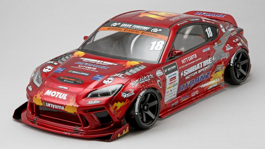 Sticker set SHIBATA Drift Racing TEAM - version 2023 - SHIBATA