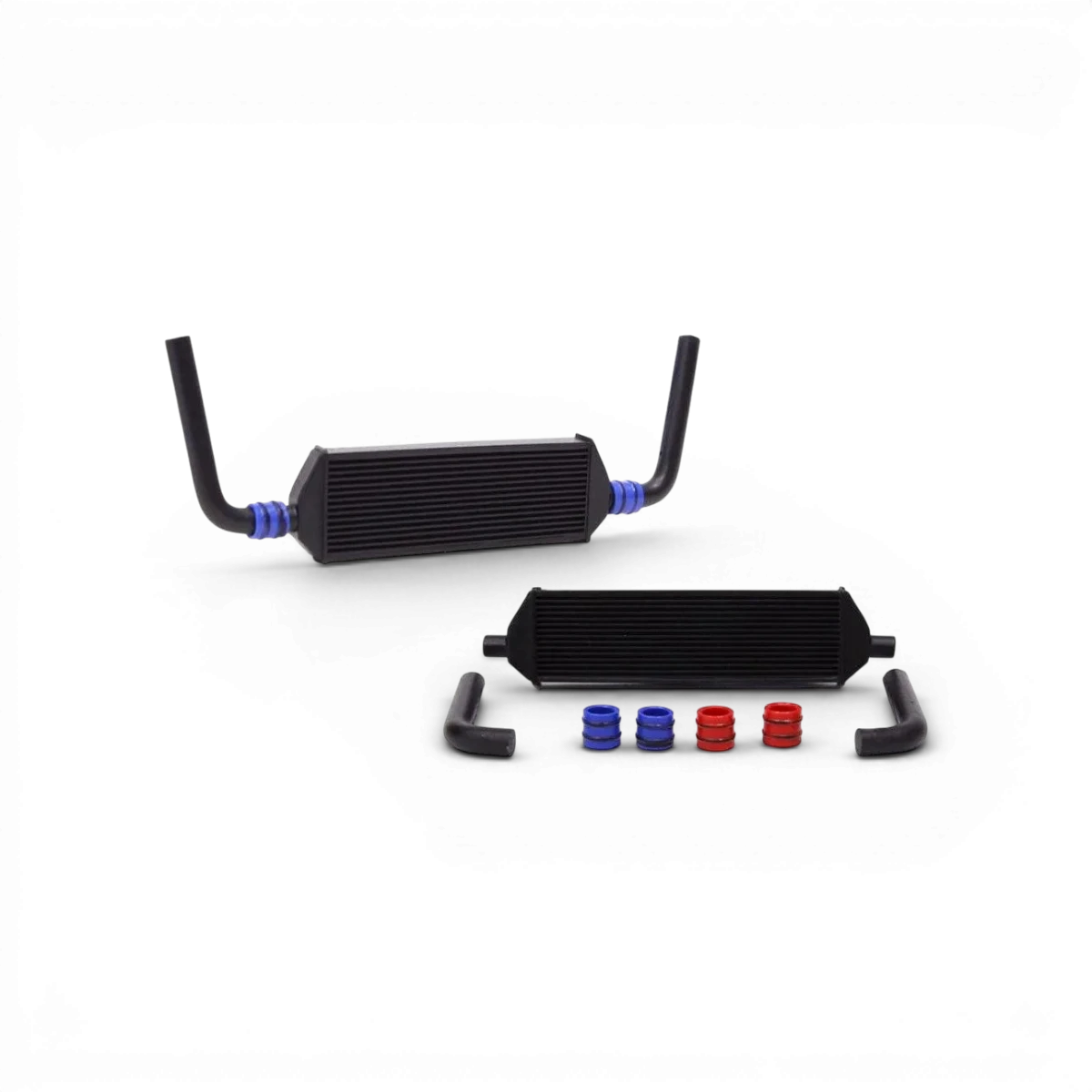 Ensemble d'intercooler à profil bas de la marque Src Sideways RC, destiné à la personnalisation de voitures RC.