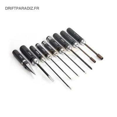 SET OUTILS DE BASE (9) - HUDY - 190210