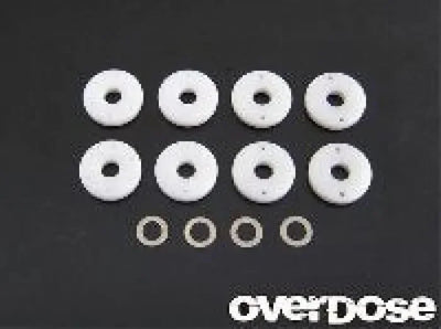 Set pistons pour amortisseurs (φ0.6x2,φ0.7x2,φ0.8x2,Blank) - OVERDOSE - OD1160b