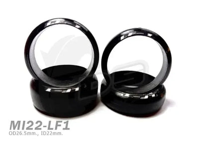 Set Pneus 22mm MiniZ LF-1 - 8.5/11mm (4pcs)  -  DS Racing - MI22L-LF1NW