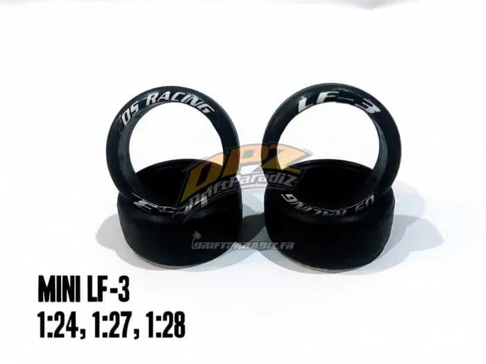 Set Pneus MiniZ LF-3 - 8.5/11mm (4pcs) - DS Racing - DriftParadiZ
