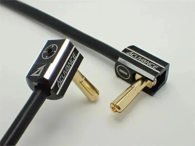 Set prises batterie pk 5mm + dissipateurs aluminum noir - ACUVANCE - OP-15138