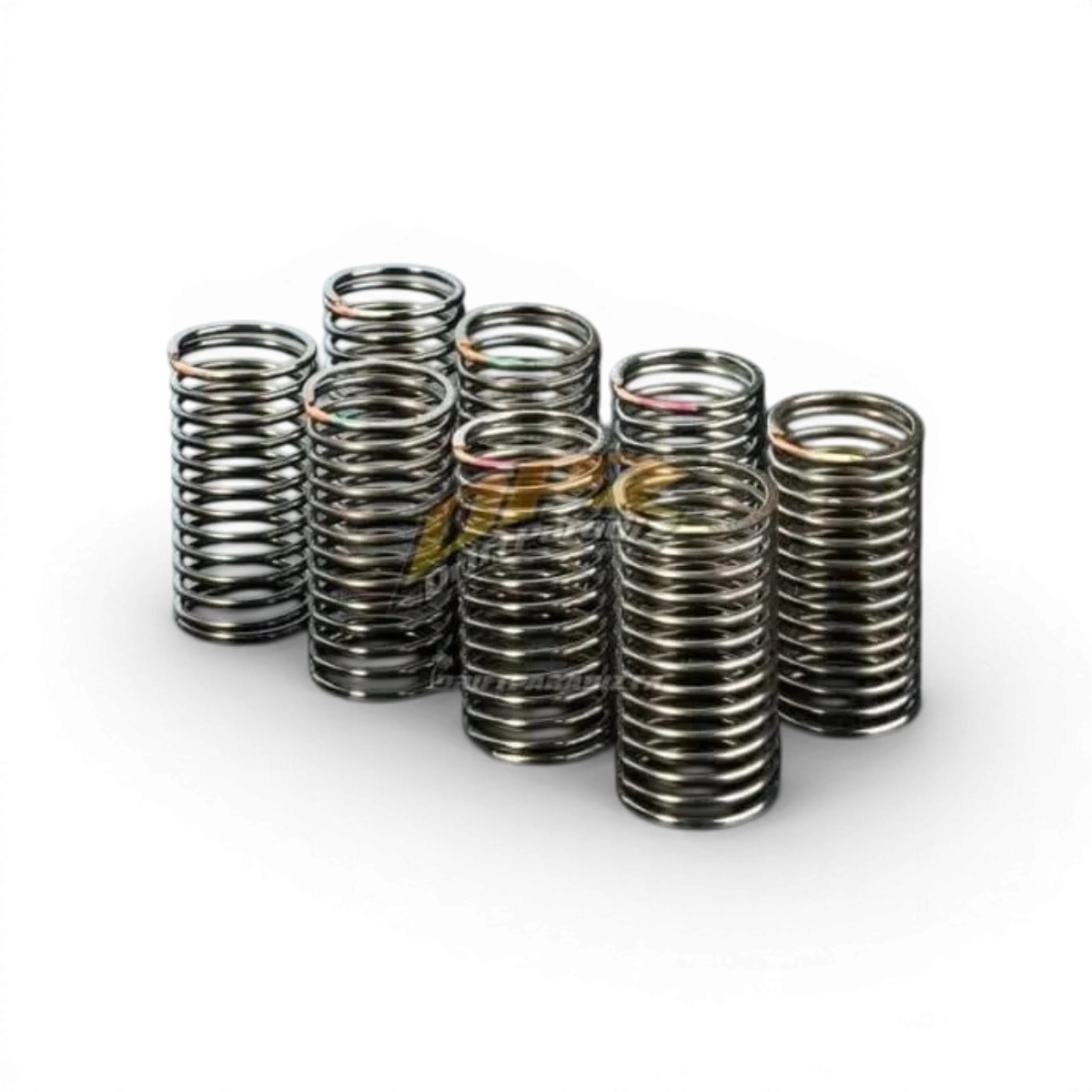 Set de ressorts Extremes Soft 32mm pour pièces détachées Max Speed Technology, visible avec ressorts colorés et composants métalliques.
