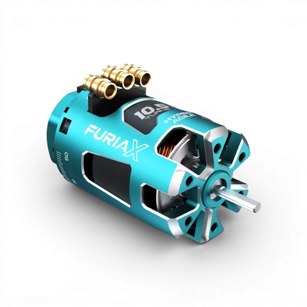 Moteur brushless FuriaX Supa Agile 10.5T - ventilateur intégré