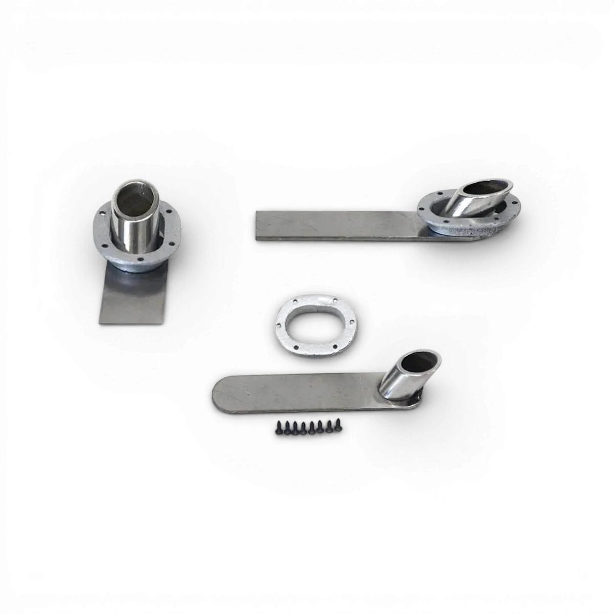 Échappement SP5 de la personnalisation Src Sideways RC, conçu pour améliorer la performance et l'apparence du modèle RC.
