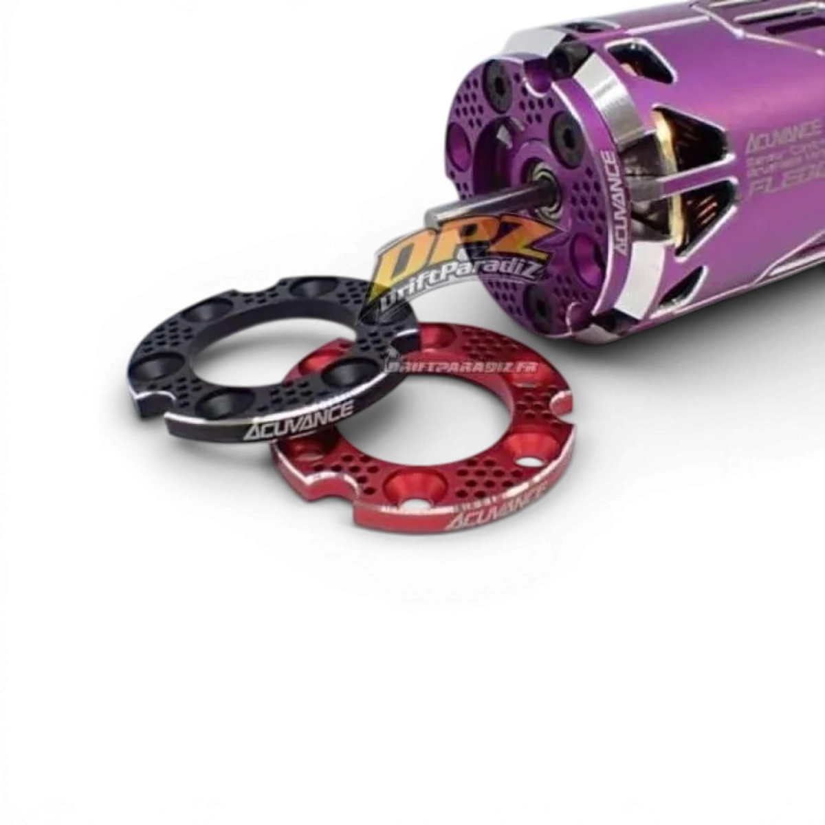 Spacers moteur Fledge noir Acuvance pour composants électroniques, avec détails visibles sur le produit.