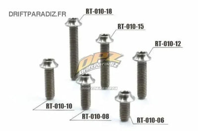 SPM - 3x10 (4PS) parafusos de titanes de morango - - - Rêve D -RT-020-10