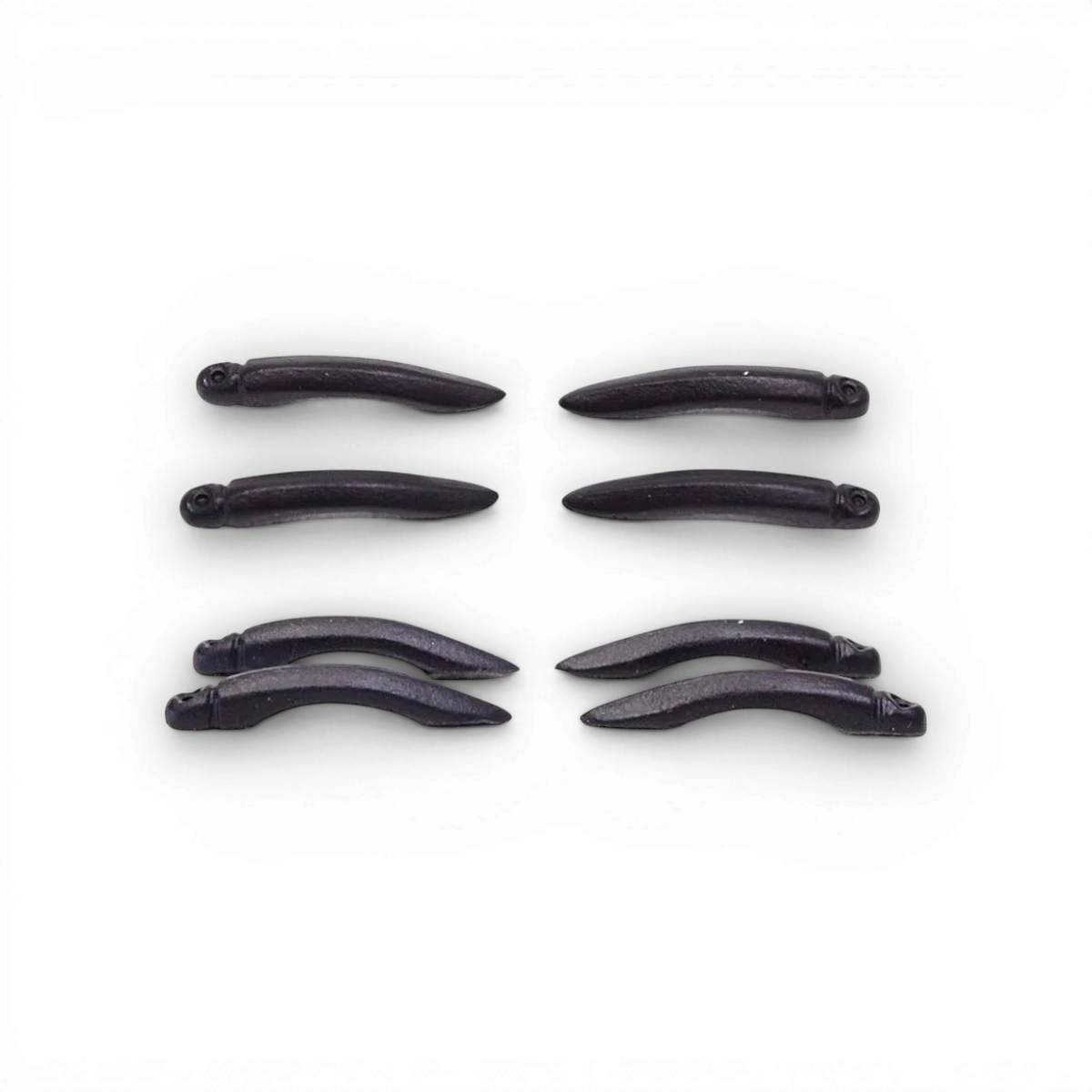 Poignée de porte personnalisée de la marque Src Sideways RC, design unique en plastique noir et finition lisse.