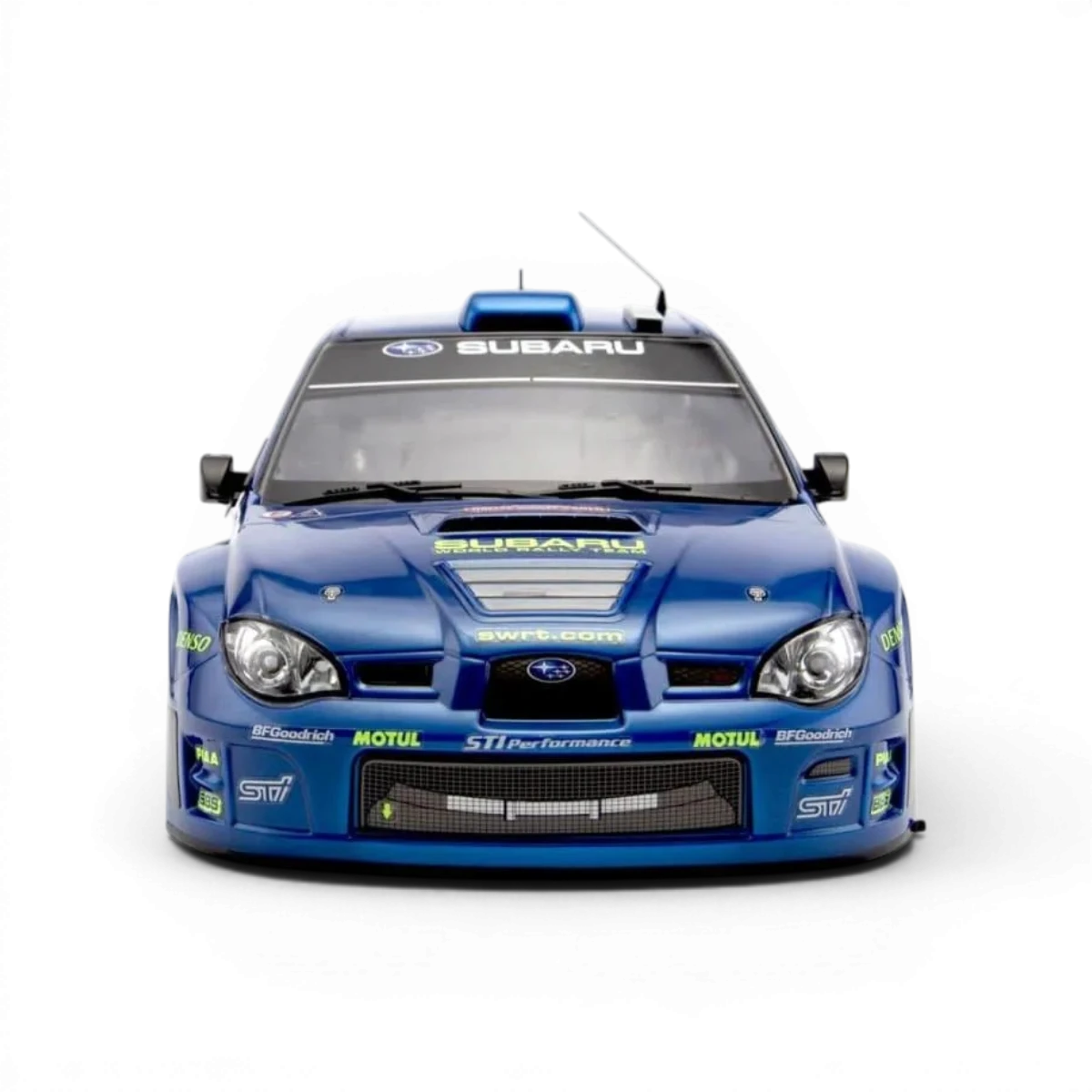Carrosserie Subaru Impreza WRC 2007 peinte en couleur, fabriquée par Killer Body, modèle KB48762, pour voiture de course.